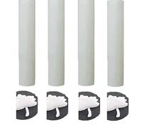 Lot de 4 feuilles de vinyle de transfert Blanc