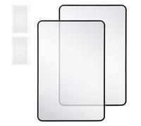 Lot de 4 feuilles grossissantes 3X - Format pratique - Marque-page - Transparent - Léger - Loupe plate en plastique - Lentille de Fresnel pour personnes ayant une faible vision - Pour personnes âgées