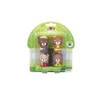 Lot de 4 figurines Famille Browny