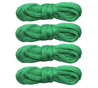 Lot de 4 filets de protection contre les oiseaux Filet de protection contre les oiseaux Filet pour arbres fruitiers Tissu robuste à mailles serrées Résistant aux UV et aux intempéries 4 x 5