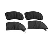 Lot De 4 Filets Pare-soleil Universels Pour Vitres De Voiture Pour Berlines SUV Pare-Soleils Vitres Latérales Auto