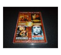 Lot De 4 Films D'action Dvd : Black Eagle, Fire On The Amazon, Kickboxer, Nightmaster