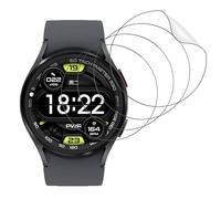 Lot de 4 films de protection d'écran en TPU souple pour Samsung Galaxy Watch 8 40 mm - Anti-rayures - Anti-poussière
