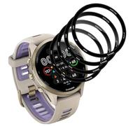 Lot de 4 films de protection d'écran pour Garmin Forerunner 970 47 mm | Film souple en PMMA résistant à l'huile pour Garmin Forerunner 970 47 mm - Protection d'écran anti-poussière et anti-rayures