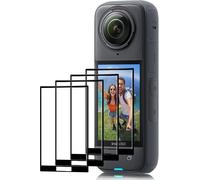 Lot De 4 Films Protecteurs Pour Écran Insta360 X4 - Film Tpu Souple Haute Définition, Anti-Rayures, Sans Bulles, Hydrophobe/Oléophobe, Installation Facile