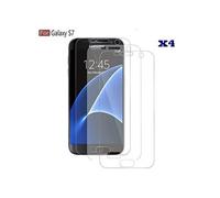 Lot de 4 Films Souples résistants Anti Petit Chute Choc, Couvre la totalité de l'écran (Regardez la vidéo de Pose Avant Votre Application) Compatible