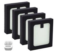Lot de 4 Filtre de Remplacement Compatible avec Baby Brezza Baby Bottle Washer Pro, 6,7x5,8x1,3cm PP PET Nettoyeur Bouteille Accessoires Filtration