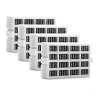 Lot de 4 filtres à air à charbon actif de rechange compatibles avec W10311524 Freshflow pour réfrigérateurs, supprime et garde les aliments frais, dure six mois par unité