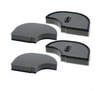 Lot de 4 filtres à air de rechange en mousse pour Bosch BGC3U120/11, BGC3U130/11, BGC4U2230/11, BGS3U1800/11, BGS4U232/11