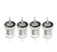 Lot de 4 filtres à carburant diesel en ligne pour chauffage de stationnement Webasto pour Eberspacher - Pour voiture, camion, bus, caravane, bateau, remorque
