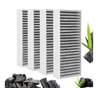 Lot de 4 filtres à charbon actif (4 filtres), filtre à charbon actif, hottes aspirantes pour Siemens HZ9VRCR0 17004796 / Bosch HEZ9VRCR0 17004805 / Neff Z821VR0 17004806 / Gaggenau CA282111 - Kit de