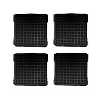 Lot de 4 filtres à charbon actif à air frais pour réfrigérateurs Liebherr 9096989 9882429 9882460 - Filtre de purification d'air au charbon de rechange