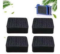 Lot de 4 filtres à charbon actif, compatibles avec Geberit DuoFresh, filtre de rechange idéal pour éliminer les odeurs désagréables