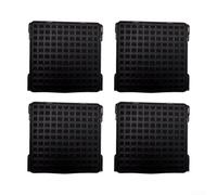 Lot de 4 filtres à charbon actif compatibles avec les réfrigérateurs Liebherr 9096989 9882429 9882460 - Lot de 2 ou 4 pièces de rechange pour la circulation de l'air frais