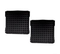 Lot de 4 filtres à charbon actif de rechange pour réfrigérateur Liebherr 9096989 9882429 9882460 pour une meilleure filtration de l'air et la conservation de la fraîcheur des aliments (lot de 2)