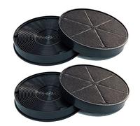 Lot de 4 filtres à charbon actif de rechange pour Siemens LZ55651