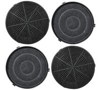 Lot de 4 filtres à charbon de rechange CBCF055 compatibles avec les hottes aspirantes CIARRA CB6765C CBSB6765C CBCB6765A CBCS6765A CBCS6931B CBCB6909A CBCS6909A CBCB5931B CBCB5931A CBCB5931C CBCB693