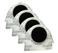 Lot de 4 filtres à charbon pour Tristar pour lignes d'aspirateur A101 EXL MG1 conçues pour fonctionner en continu jusqu'à 6 mois par installation