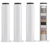 Lot de 4 filtres à eau de douche compatibles Cobbe - Élimine le chlore - Réduit les démangeaisons sèches de la peau