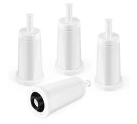 Lot de 4 filtres à eau de rechange pour Sage Machine à Café, Compatibles avec Sage Barista Express Pro, Filtres à eau pour SES008 SES810 SES875 SES880 SES920 SES980 SES990 Machines à Café