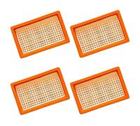 Lot de 4 filtres à plis plats | pour aspirateurs multi-usages Kärcher + aspirateur sec/humide | MV4 + MV5 + MV6 + WD4 + WD5 + WD6 | comme 2.863-005.0 WD 4-6 et MV 4-6.