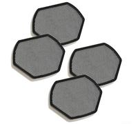 Lot de 4 filtres à poussière de rechange à 2 couches pour aspirateurs Bosch GS20 BGS11 BGS21 BGS2UCO1GB