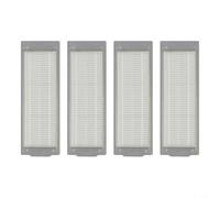 Lot de 4 filtres à poussière de rechange pour aspirateur robot MiWhole M9 Pro Max assurant une filtration optimale pour garder l'air plus propre