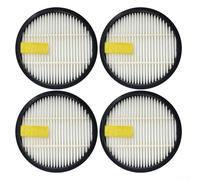 Lot de 4 filtres à poussière HEPA de rechange pour aspirateurs sans fil Deerma VC40 VC50, conçus pour piéger efficacement les particules fines
