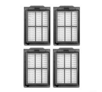 Lot de 4 filtres à vide compatibles avec Everybot Q9, Conga 20090 ProAI et modèles similaires, faciles à remplacer pour maintenir l'efficacité de l'aspirateur et un environnement de vie plus propre