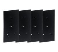 Lot de 4 filtres adaptés au sèche-linge Bauknecht Privileg Whirlpool HX 481010716911 - Sèche-linge à pompe à chaleur - 230 x 115 x 14 mm - Filtre éponge - Sèche-linge à condensation