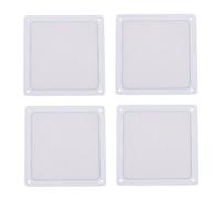 Lot de 4 Filtres Anti-poussière pour Ventilateur de Refroidisseur D'ordinateur, Cadre Magnétique pour Ventilateur de PC, Maille Anti-poussière, Filtre de Refroidisseur de PC,