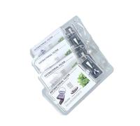 Lot de 4 filtres antibactérien d'origine Microban - Réfrigérateur, congélateur - WHIRLPOOL, KITCHENAID, BAUKNECHT, LADEN (125895)