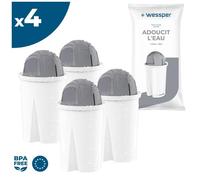 Lot de 4 filtres AQUACLASSIC PROTECT pour Aqua Optima BRITA Classic AQUAPHOR: Ideal Standard Line Alisa WESSPER AquaClassic