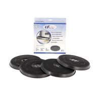 Lot de 4 filtres charbon type E233 FAC519 EFF57 Hotte (5403003 481281718534 JUNO ARTHUR MARTIN ELECTROLUX AEG ELECTROLUX DE DIETRICH BOSCH ZANUSSI ARISTON HOTPOINT INDESIT ROBLIN SIEMENS BAUKNECHT SAU