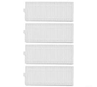 Lot de 4 filtres compatibles avec les aspirateurs robot Tapo RV10, RV10 Plus, RV30, RV30 Plus, correspondance dimensionnelle précise