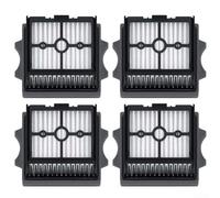 Lot de 4 filtres d'aspirateur de rechange pour ForTineco pour FLOOR One S7 Artist pour FLOOR ONE Switch S6 Stretch S7 Ultra S9 Artist pour réduire la poussière et protéger le moteur