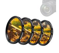 Lot de 4 filtres de gros plan de 67 mm (+ 2, +4, +8, +10), accessoires pour lentilles macro, compatibles avec tous les accessoires de filtre de 67 mm