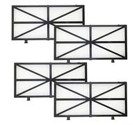 Lot de 4 filtres de nettoyage de piscine, compatibles avec Dolphin Robotic 9991408-R4 DX6 DX5 pour TRITON Edge Wave 75, pièces de rechange 27,7 x 13,2 cm