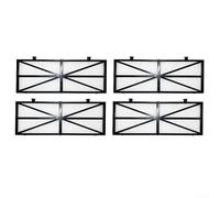 Lot de 4 filtres de nettoyage de piscine, filtres de rechange ultra fins 9991422-R4 pour nettoyeur de piscine robotique Dolphin 18 x 28 x 5,5 cm