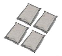Lot de 4 filtres de piscine réutilisables en polyéthylène lavables