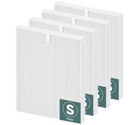 Lot de 4 filtres de rechange C545 pour purificateur d'air Winix C545, filtre H13 True HEPA S, numéro de pièce 1712-0096-00