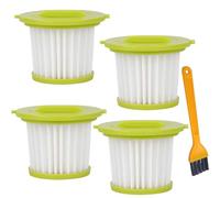 Lot de 4 filtres de rechange compatibles avec les aspirateurs à main Ryobi ONE+ 18 V PCL705 PCL704 PCL700 Partie # A32F05N A32HF00 Lot de filtres réutilisables