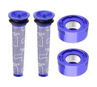 Lot De 4 Filtres De Rechange Compatibles Avec Les Aspirateurs Sans Fil Dyson V7, V8 Animal Et V8 Absolute, Nettoyage Facile.