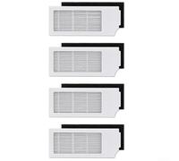 Lot de 4 filtres de rechange conçus pour Ecovacs pour T10 pour robot aspirateur Turbo pour maintenir une performance maximale et prolonger la durée de vie de l'appareil