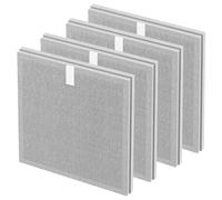 Lot de 4 filtres de rechange HEPA 3 en 1 H13 compatibles avec purificateur d'air Pure Enrichment PureZone Numéro de pièce : PEAIRPLG