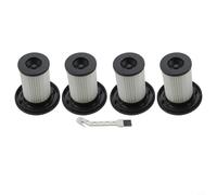 Lot de 4 filtres de rechange HEPA pour aspirateur sans fil Bosch Unlimited Gen2 Serie 8, nettoyage facile avec bouton central et brosse, compatible avec les modèles 12036642 12023349