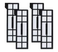 Lot de 4 filtres de rechange lavables compatibles avec les aspirateurs Eufy X10 Pro et Eufy Omni Robot
