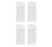 Lot de 4 filtres de rechange lavables pour aspirateur Bosch Spotless+ BCRD1W BCRD2W BCRC1W BCRC2W, filtres réutilisables pour poils d'animaux, faciles à installer et à nettoyer, blanc