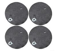 Lot de 4 filtres de rechange lavables pour aspirateur sans fil Bissell 4039 4241280W optimisant l'aspiration et la capture de la poussière