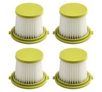 Lot de 4 filtres de rechange pour aspirateur à main 18 V + performance PLC704K, PLC705K, PLC705B Clé pour un fonctionnement efficace